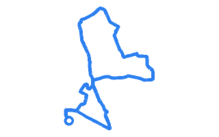 Route shape for Route 11 at Greenford (Horsenden Lane) DTC