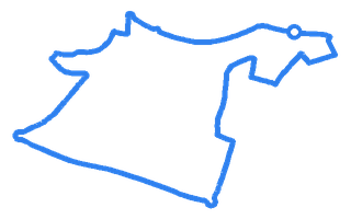 Route shape for Route 2 at Greenford (Whitton Ave East) DTC