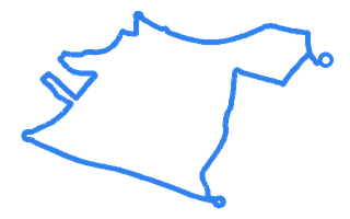 Route shape for Route 8 at Greenford (Whitton Ave East) DTC