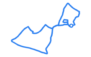 Route shape for Route 9 at Greenford (Whitton Ave East) DTC
