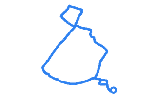 Route shape for Route 14 at Greenford (Whitton Ave East) DTC