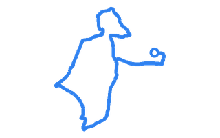 Route shape for Route 10 at Greenham DTC