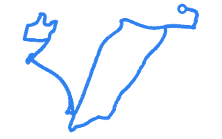 Route shape for Route 17 (NEW) at Greenham DTC