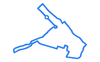 Route shape for Route 5 at Greenock DTC