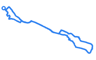 Route shape for Route 14 at Greenock DTC