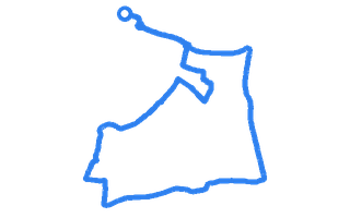 Route shape for Route 13 at Grimbsy Coldwater DTC