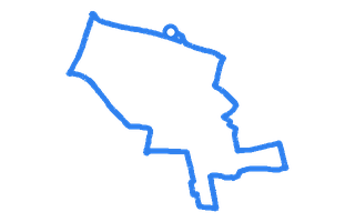 Route shape for Route 14 at Grimbsy Coldwater DTC