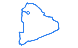 Route shape for Route 5 at Guildford DTC