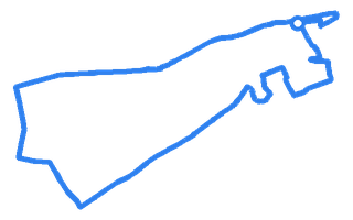Route shape for Route 9 (NEW) at Haddington DTC
