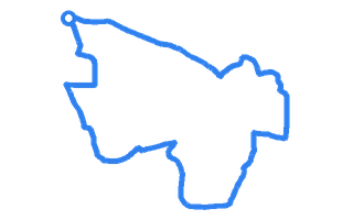Route shape for Route 9 at Halifax DTC