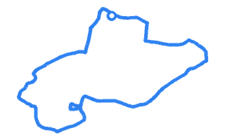 Route shape for Route 14 at Halifax DTC