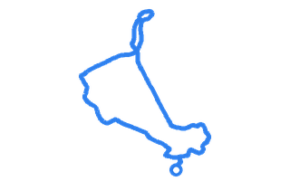 Route shape for Route 11 at Hamilton DTC