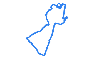 Route shape for Route 18 (NEW) at Hamilton DTC