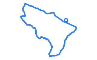 Route shape for Route 1 at Hastings (Ore) DTC