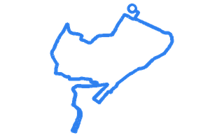 Route shape for Route 9 at Hastings (Ore) DTC
