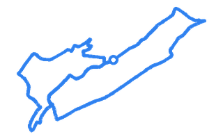 Route shape for Route 4 at Hawick DTC