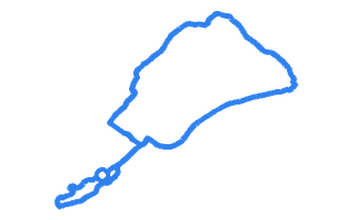 Route shape for Route 8 at Hawick DTC
