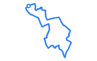 Route shape for Route 4 at Heckmondwike DTC