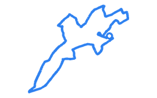 Route shape for Route 7 at Heckmondwike DTC