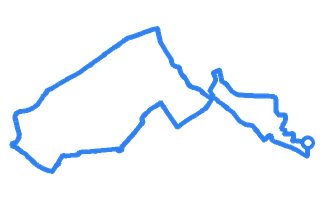Route shape for Route 7 at Hendon DTC