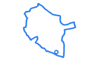 Route shape for Route 10 at Hendon DTC