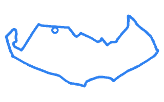 Route shape for Route 2 at Hereford DTC