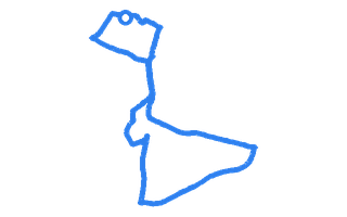 Route shape for Route 13 at Hereford DTC