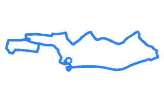 Route shape for Route 10 at Herne Bay DTC