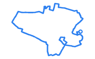 Route shape for Route 11 at Herne Bay DTC