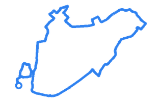 Route shape for Route 6 at Heysham DTC