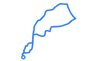 Route shape for Route 10 at Heysham DTC
