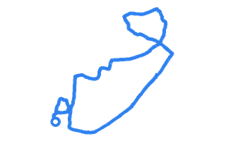 Route shape for Route 11 at Heysham DTC