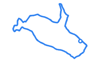 Route shape for Route 8 at High Wycombe DTC
