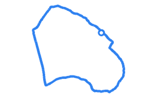 Route shape for Route 11 at High Wycombe DTC