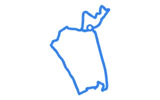Route shape for Route 2 at High Wycombe DTC (Holiday Inn)
