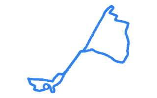 Route shape for Route 4 at High Wycombe DTC (Holiday Inn)