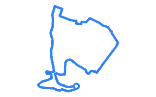 Route shape for Route 7 at High Wycombe DTC (Holiday Inn)