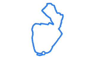 Route shape for Route 8 at High Wycombe DTC (Holiday Inn)