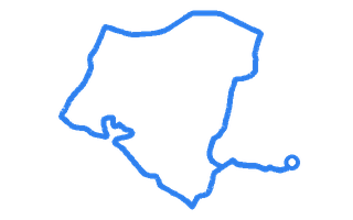 Route shape for Route 11 at High Wycombe DTC (Holiday Inn)