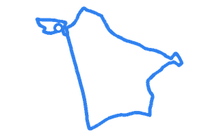 Route shape for Route 14 (NEW) at High Wycombe DTC (Holiday Inn)
