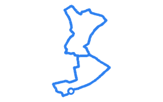 Route shape for Route 11 at Hinckley DTC