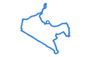 Route shape for Route 13 at Hinckley DTC