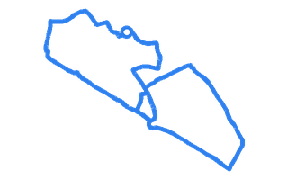 Route shape for Route 20 (NEW) at Hinckley DTC