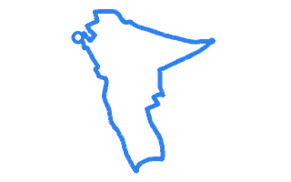 Route shape for Route 1 at Hither Green DTC