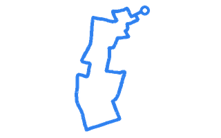 Route shape for Route 2 at Hither Green DTC