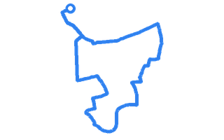 Route shape for Route 4 at Hither Green DTC