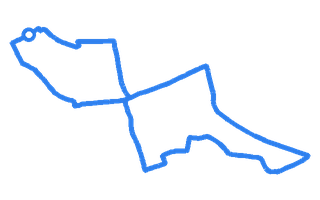 Route shape for Route 6 at Hither Green DTC