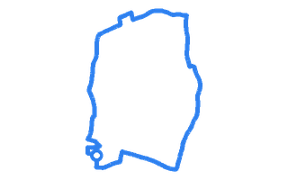 Route shape for Route 1 at Hornchurch DTC