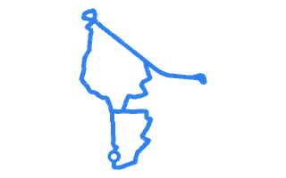 Route shape for Route 7 at Hornchurch DTC
