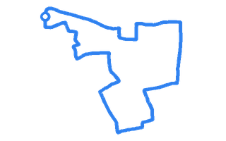 Route shape for Route 8 at Hornchurch DTC